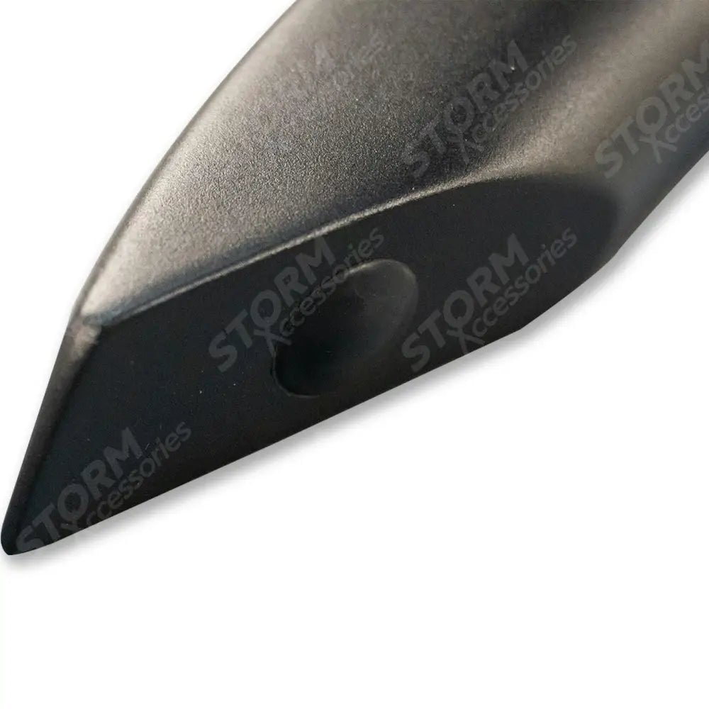Vw Transporter T5 & T6 Lwb 2003-2023 Trapezoid Side Bars In Matt Black