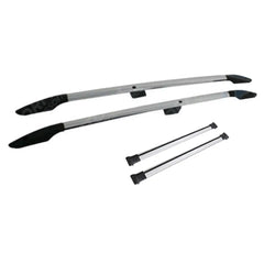Citroen Berlingo 2018 On LWB Roof Rails And Cross Bars Set - Silver