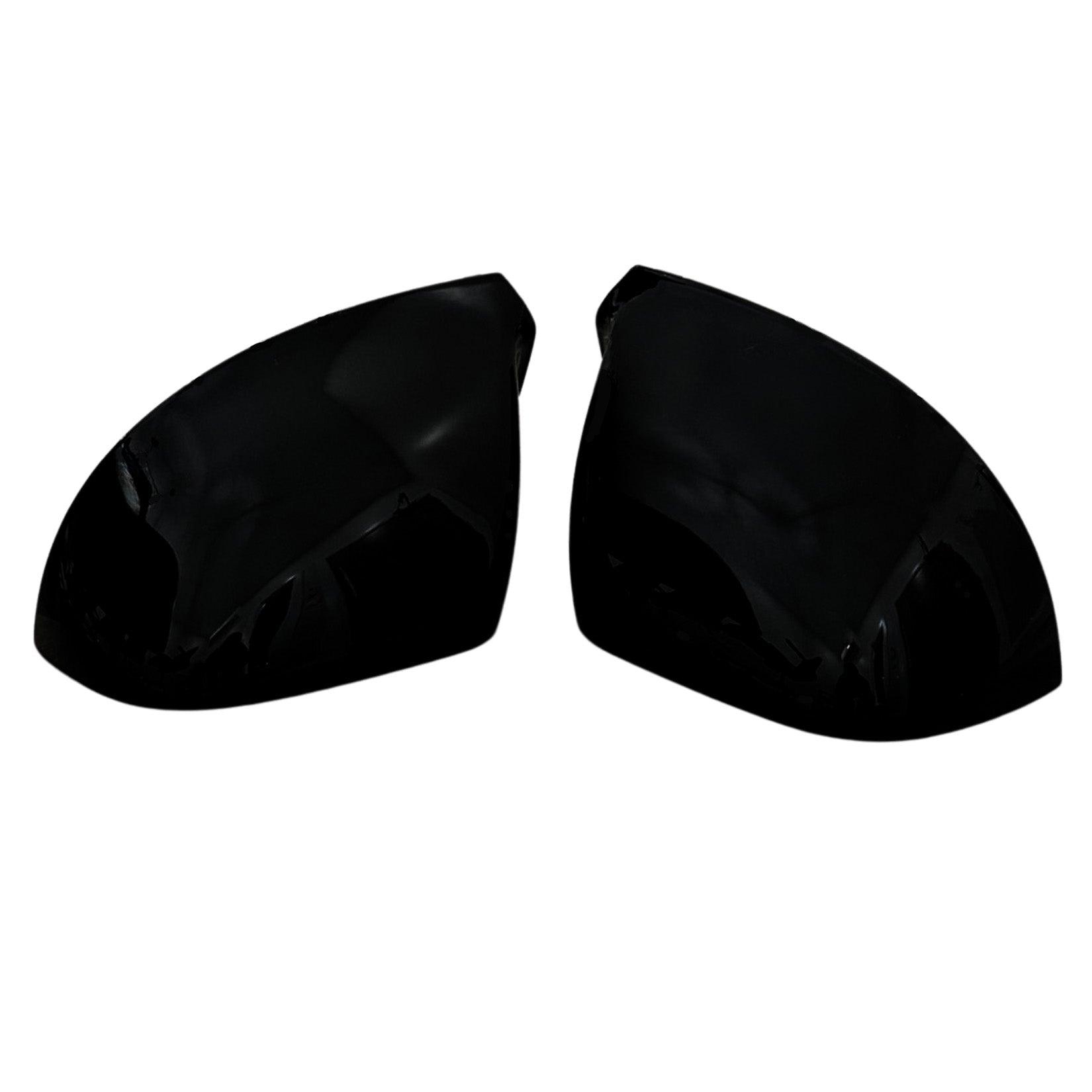 VW TRANSPORTER T5 T6 T6.1 MIRROR COVERS IN GLOSS BLACK - PAIR - Storm Xccessories