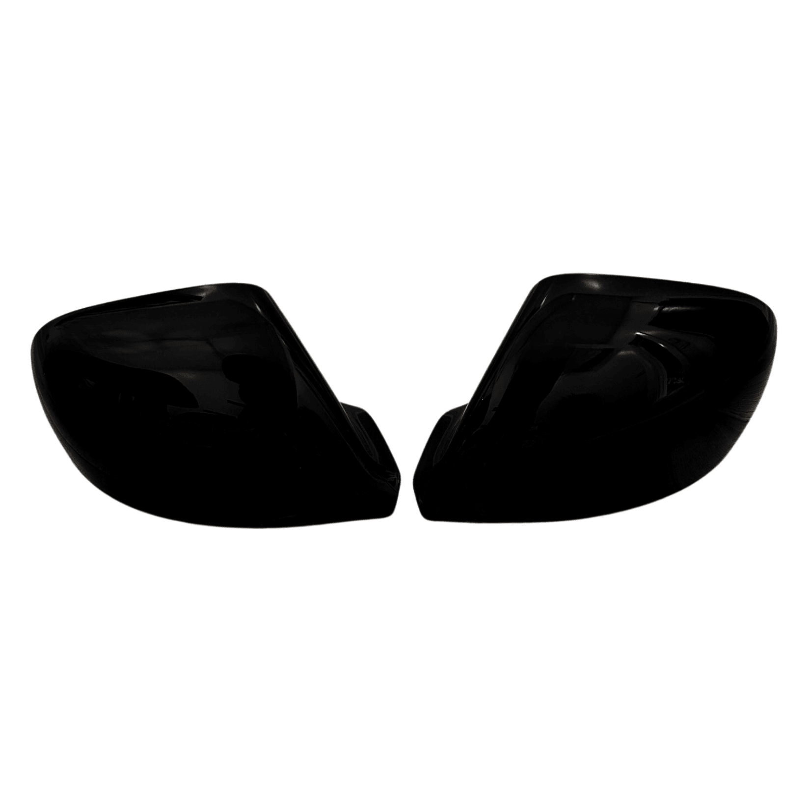 VW TRANSPORTER T5 T6 T6.1 MIRROR COVERS IN GLOSS BLACK - PAIR - Storm Xccessories