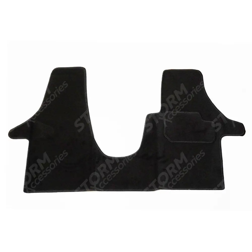 Vw Transporter T6 T6.1 2015 - 2024 Stx Tailored Fit 1pc Carpet Mat - In Black