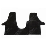 Vw Transporter T6 T6.1 2015 - 2024 Stx Tailored Fit 1pc Carpet Mat - In Black