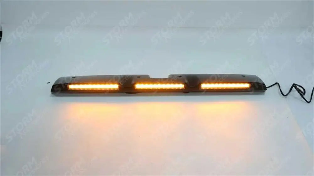 VW Transporter T6.1 Roof Light Pod 3 Light In Gloss Black