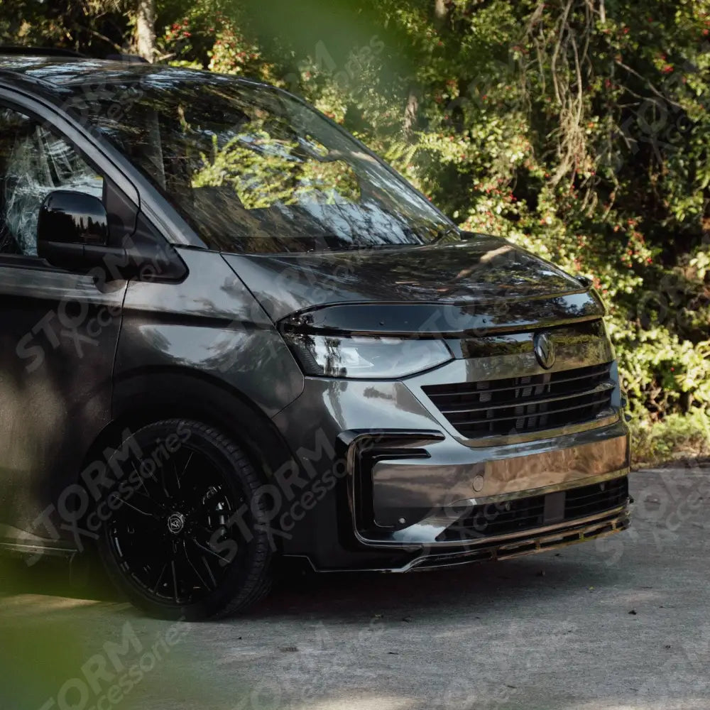 VW Transporter T7 2024 On STX Bonnet Guard Protector – Black