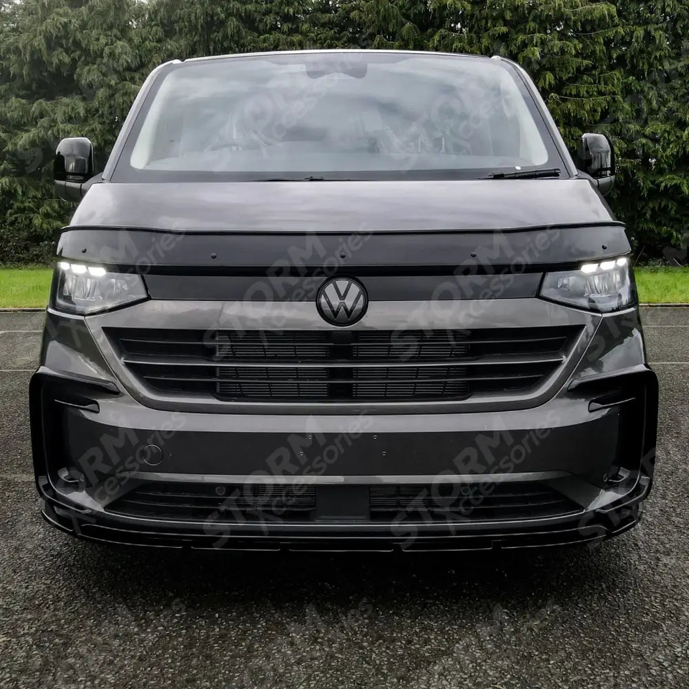 VW Transporter T7 2024 On STX Bonnet Guard Protector – Black