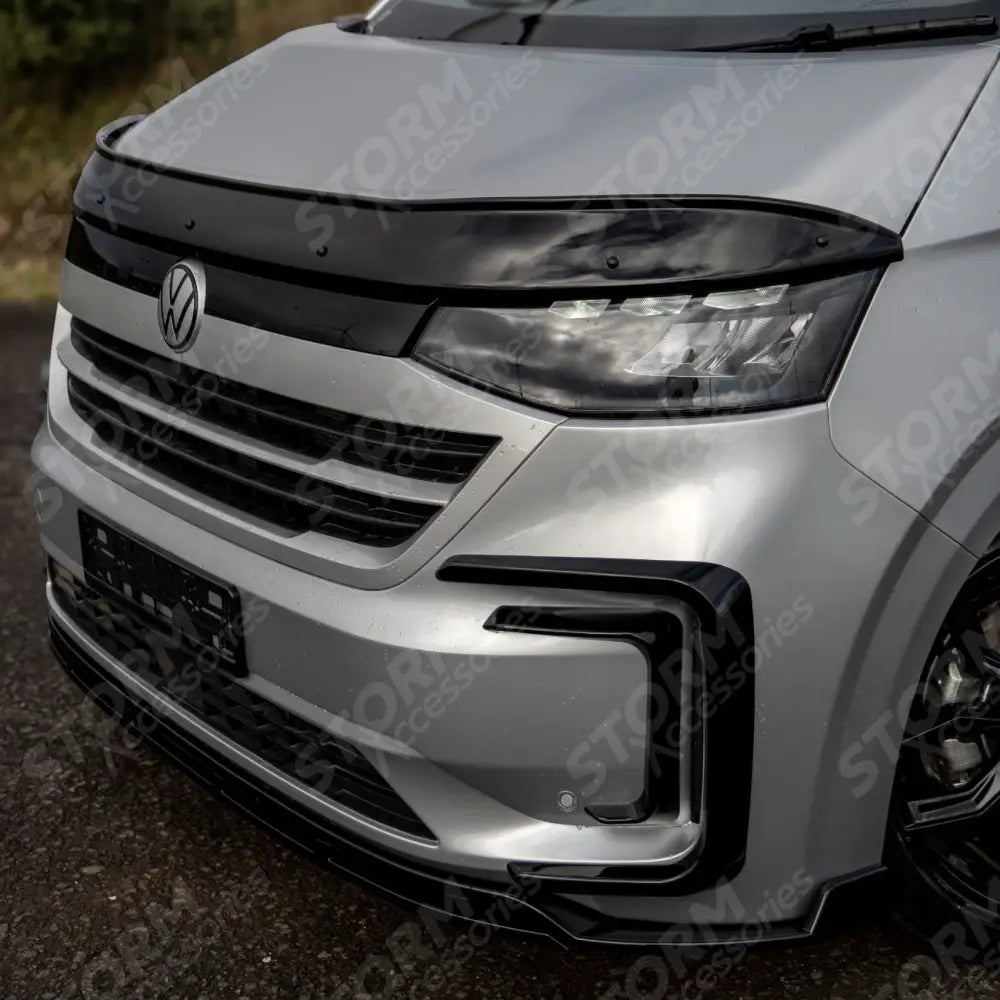 VW Transporter T7 2024 On STX Bonnet Guard Protector – Black