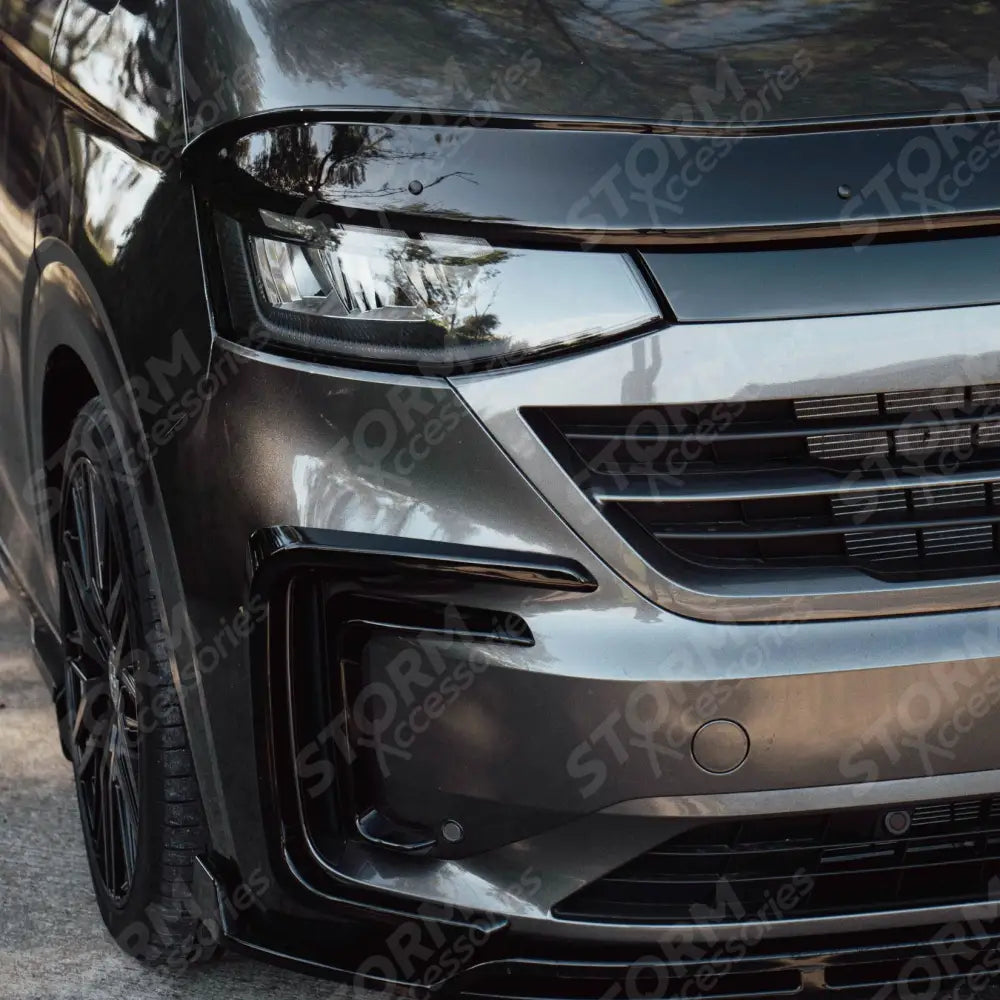 VW Transporter T7 2024 On STX Bonnet Guard Protector – Black