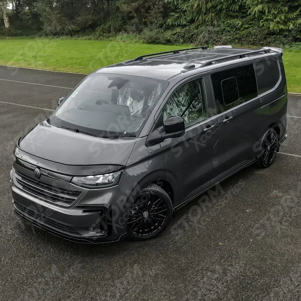 VW Transporter T7 2024 On STX Bonnet Guard Protector – Black