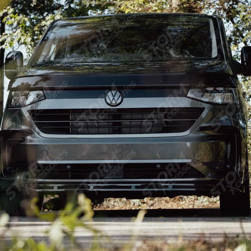VW Transporter T7 2024 On STX Bonnet Guard Protector – Black