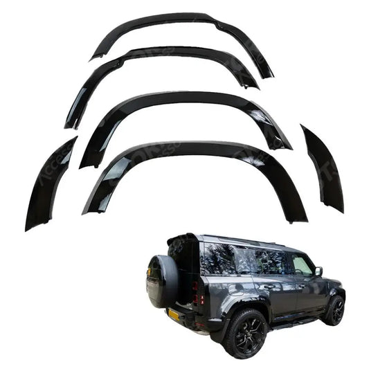 Wheel Arch Kit Gloss Black For Land Rover Defender 110 2020 On