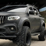 Wheel Arch Kit In Gloss Black For Mercedes X-class W470 2017+