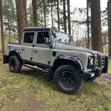 Wheel Arch Kit In Gloss Black Set Of 4 For Land Rover Defender 90 110 2010-2018