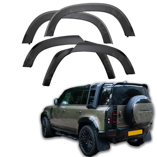 Wheel Arch Kit Matte Black For Land Rover Defender 110 2020 On