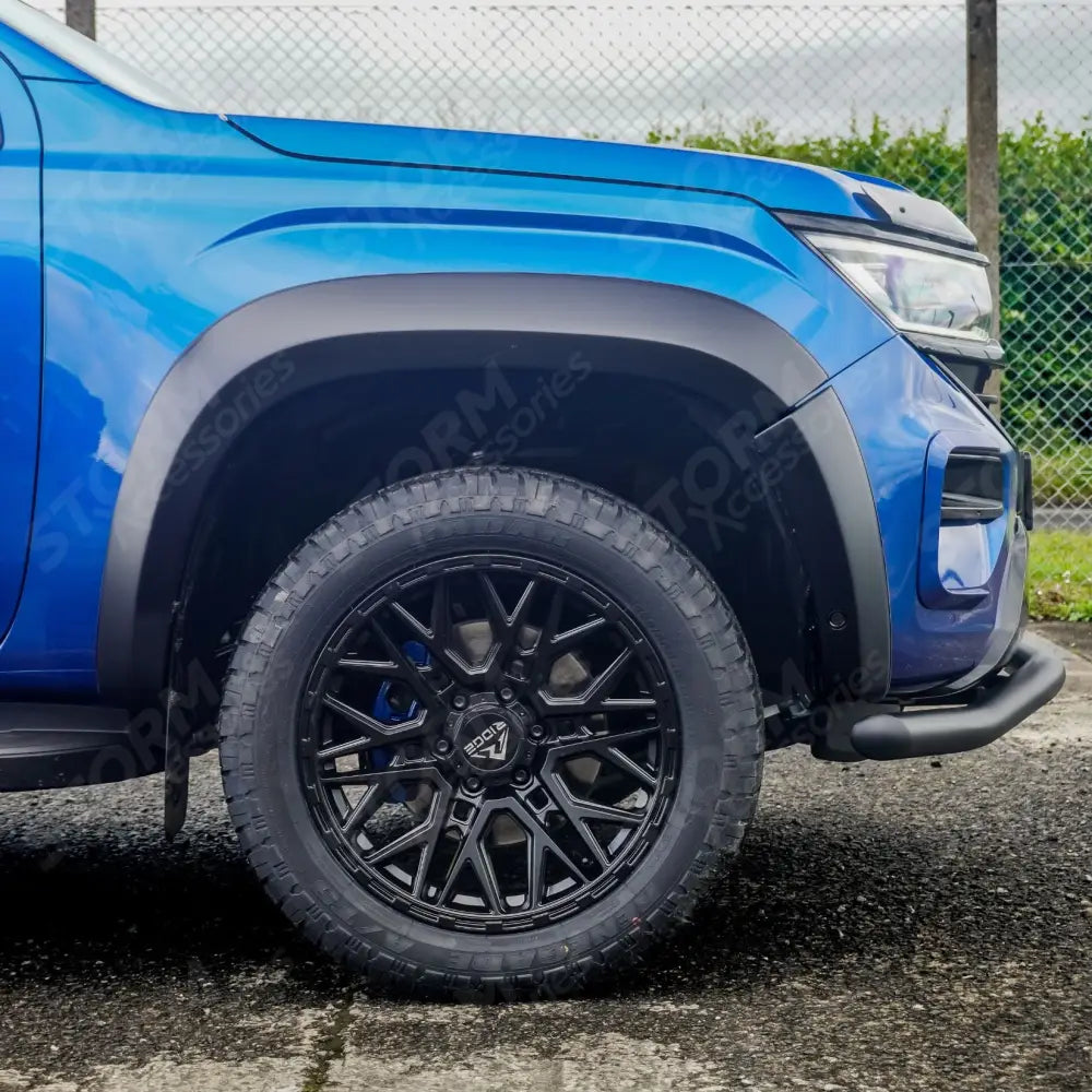 Wheel Arches 6 PC Set In Matt Black For VW Amarok 2023 On