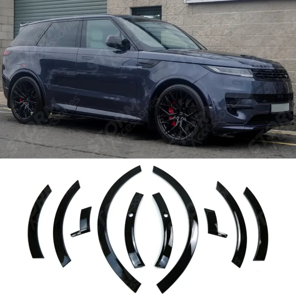 Wheel Arches In Gloss Black For Range Rover Sport L461
