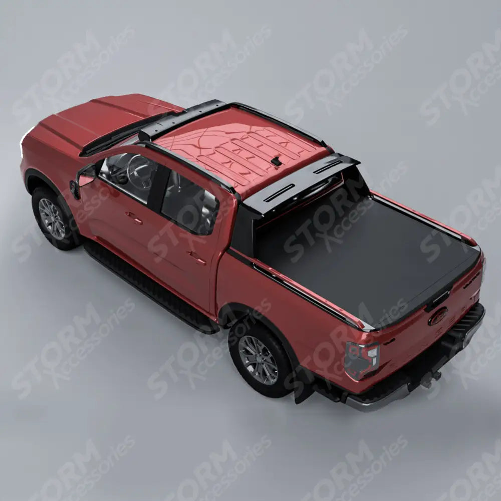 Wildtrak Cowling Add On Spoiler In Gloss Black For Ford Ranger Next Gen 2023+