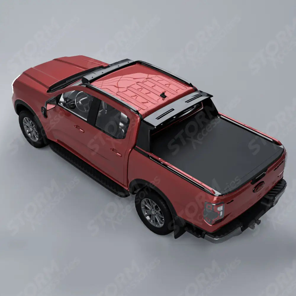 Wildtrak Cowling Add On Spoiler In Gloss Black For Ford Ranger Next Gen 2023+
