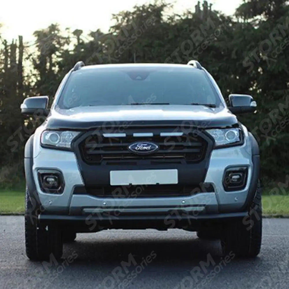 Wildtrak Replacement Led Grille Grill Black For Ford Ranger T6 2019-2022