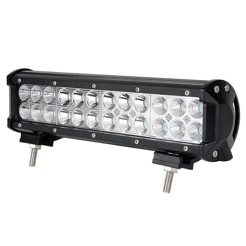 12 INCH STRAIGHT DOUBLE ROW 4D LED LIGHT BAR - LL-SMD072-4D - Storm Xccessories2