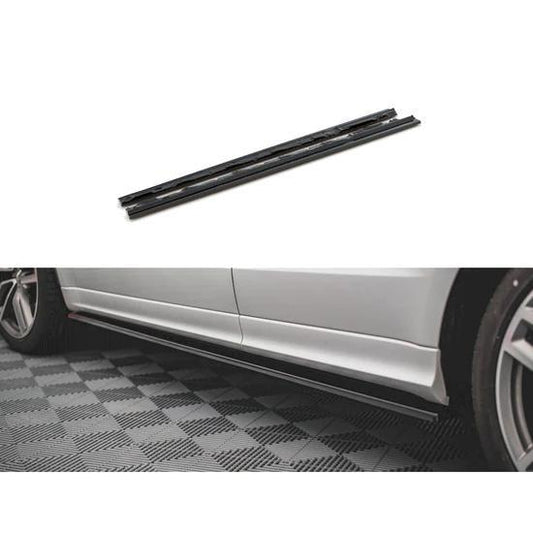 Audi Sq5 Mk1 (8r) 2012-2017 - Maxton Side Skirt Splitters - Gloss Black