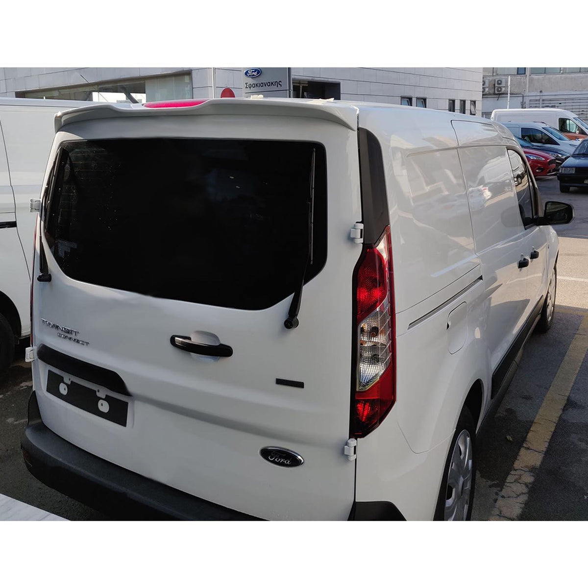 FORD TRANSIT CONNECT - TOURNEO - 2014 ON - STX REAR SPOILER - TAILGATE - Storm Xccessories2