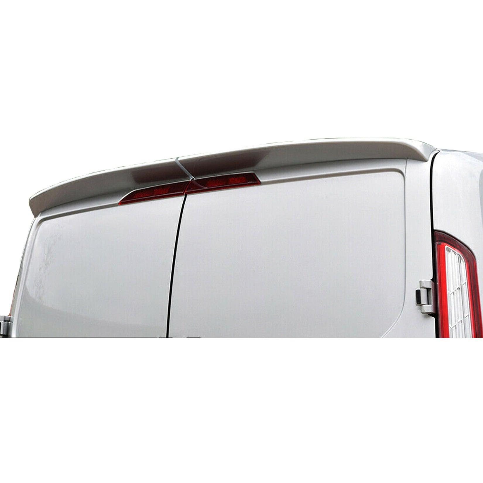 FORD TRANSIT CUSTOM - 2012 ON - REAR SPOILER - BARN DOORS - UNPAINTED OR PAINTED - Storm Xccessories2