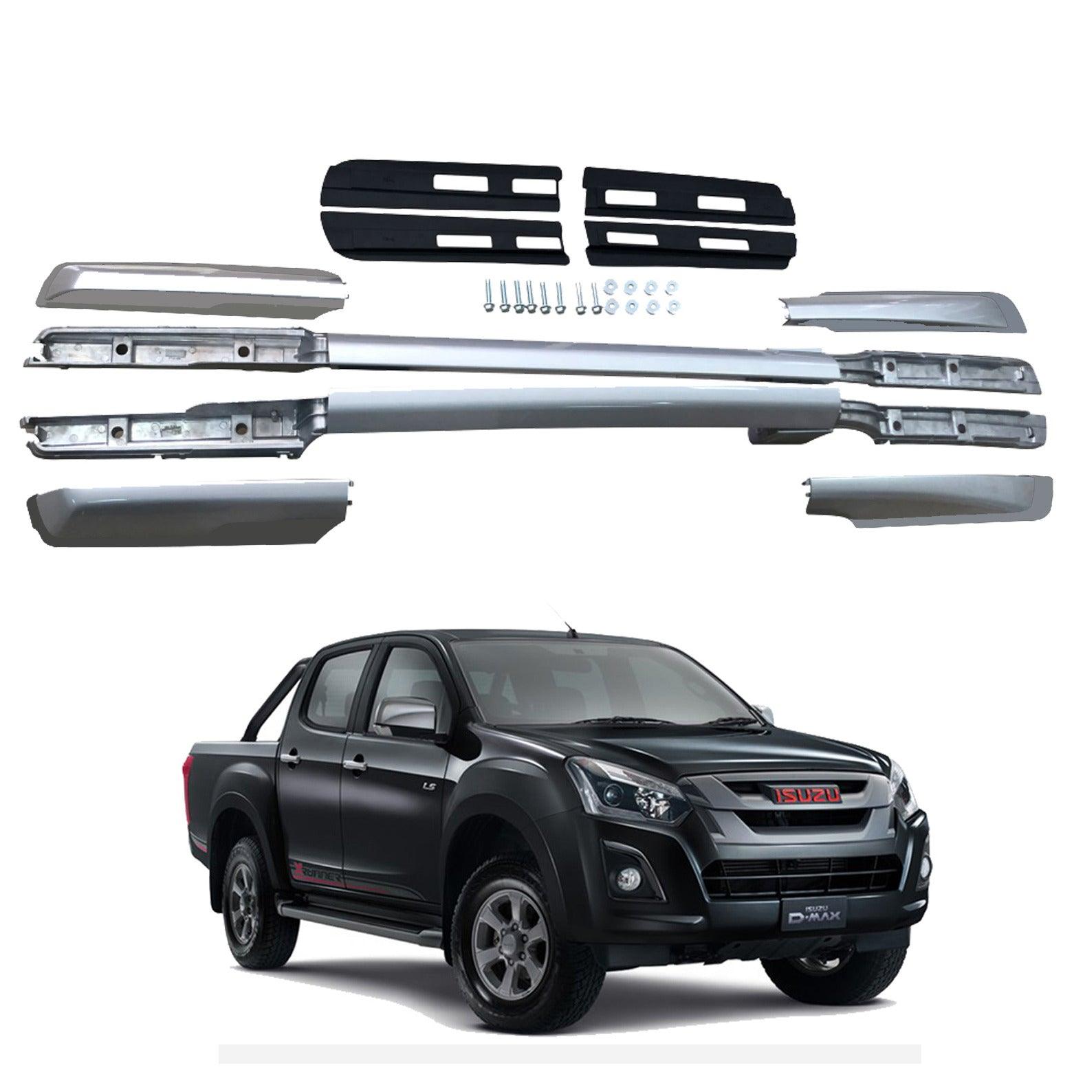 Isuzu D-max 2012-2020 - Oe Style Roof Bars - Grey - Pair