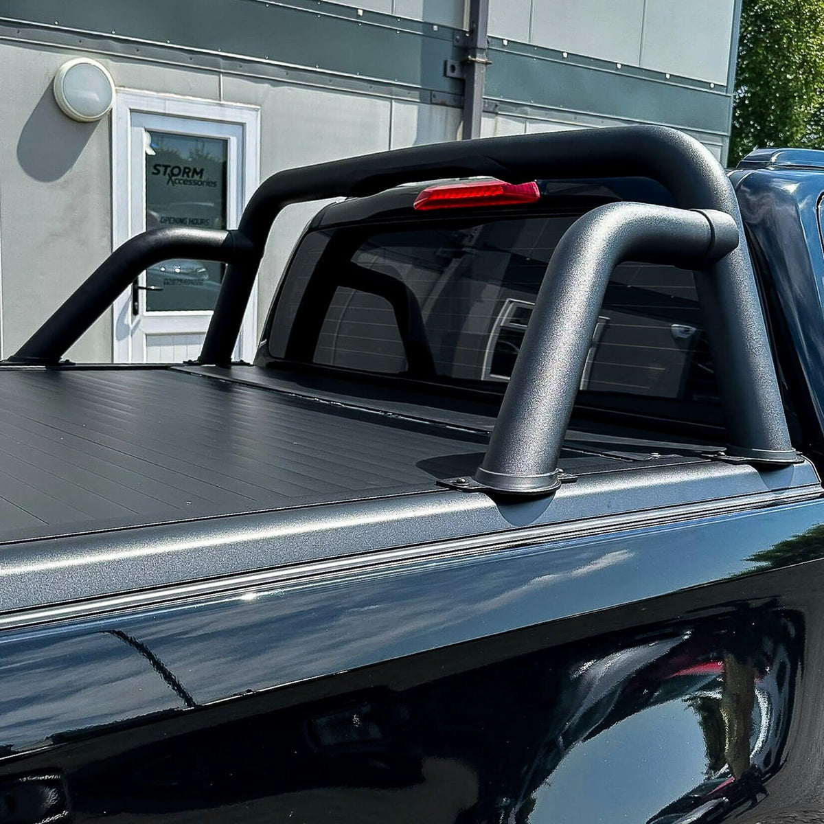 Isuzu D-max 2012 On - 3" Roll Bar - In Black To Suit Ridgeback Rtc