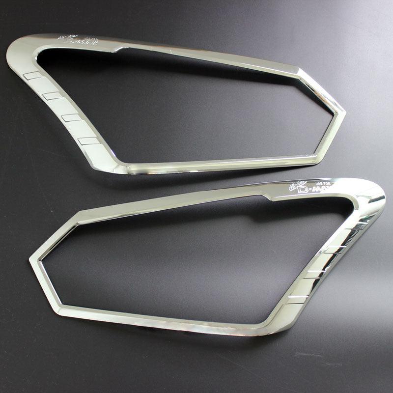 Isuzu D-max 2016-2018 Stx Head Light Guards In Chrome - Pair