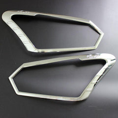 ISUZU D-MAX 2016-2018 STX HEAD LIGHT GUARDS IN CHROME - PAIR - Storm Xccessories2