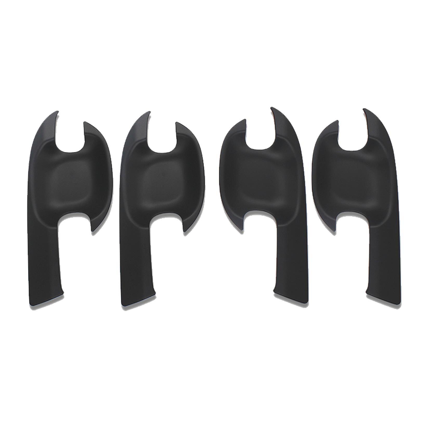 Isuzu D-max 2021 On Stx Door Inserts - 4 Pc Set - In Black