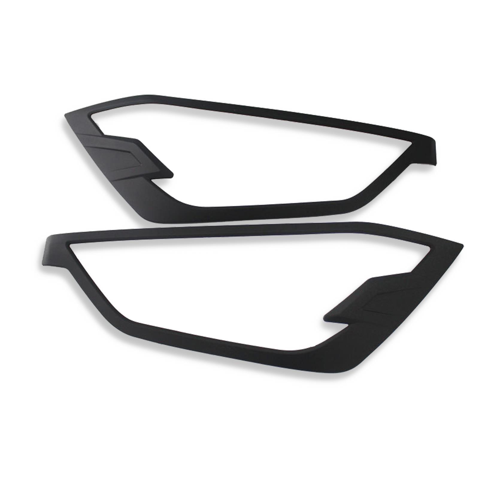 ISUZU D-MAX 2021 ON STX HEAD LIGHT GUARDS IN BLACK - PAIR - Storm Xccessories2