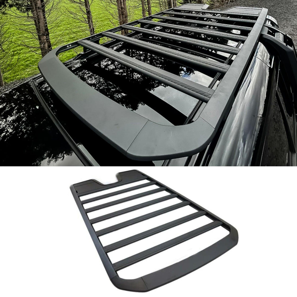 LAND ROVER DEFENDER 110 L663 2020 ON OE STYLE ROOF RACK IN BLACK - Storm Xccessories2