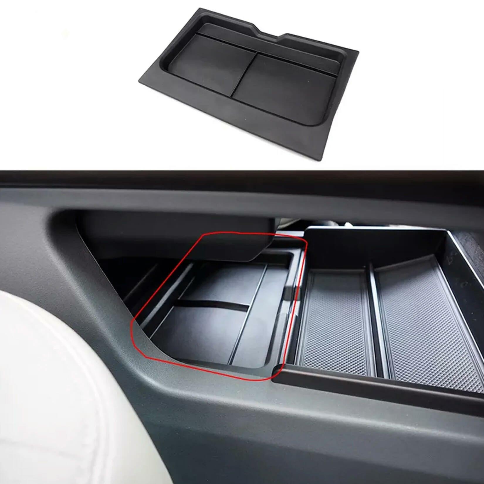 Land Rover Defender L663 90 / 110 / 130 2020 On - Central Control Lower Storage Mat - Anti Slip