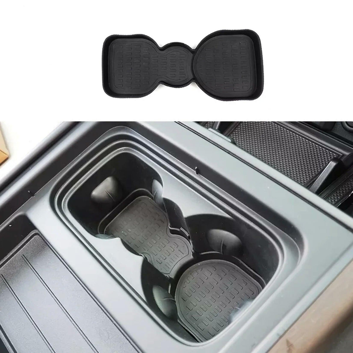 Land Rover Defender L663 90 / 110 / 130 2020 On - Cup Holder Anti Slip Insert Mat