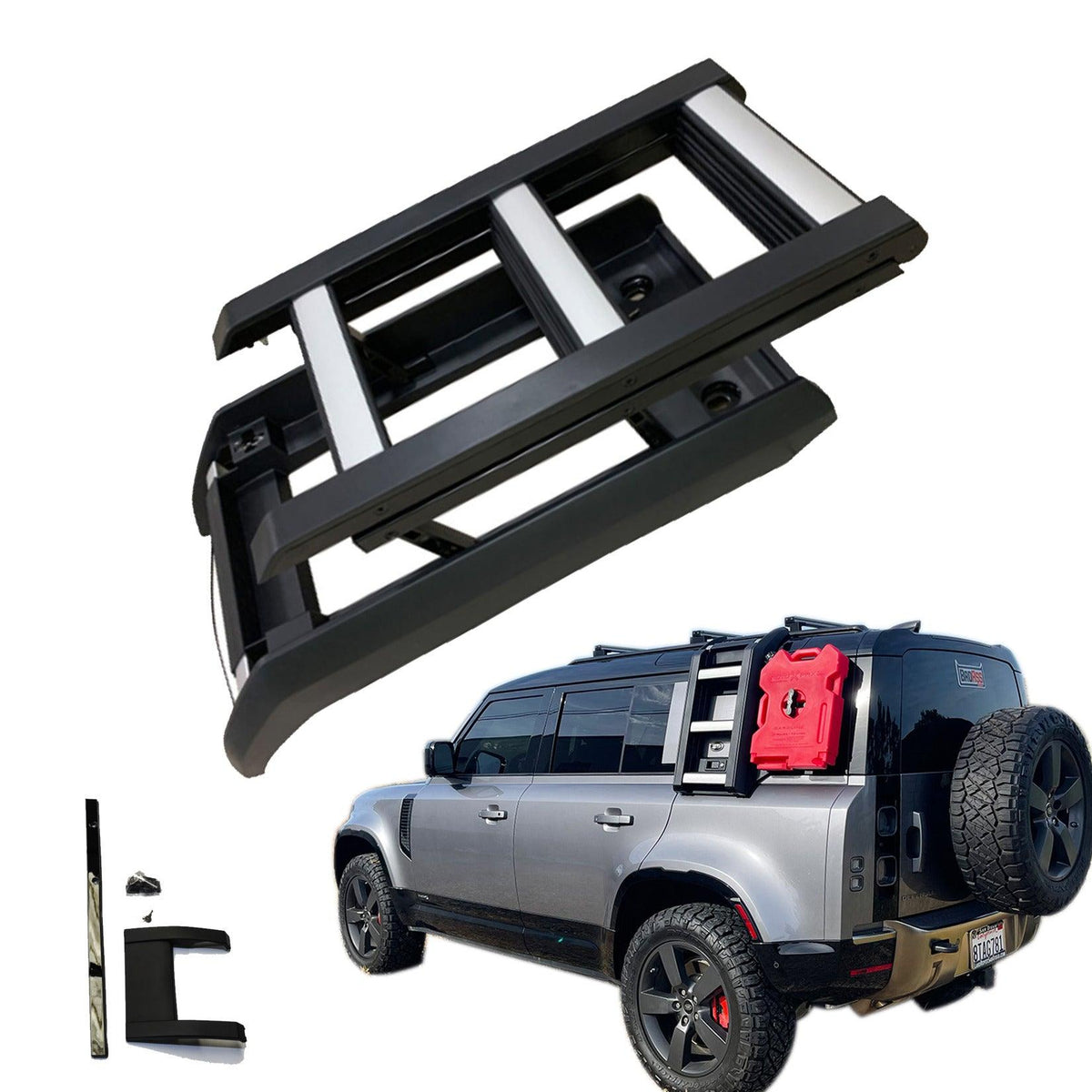 Land Rover Defender L663 90 / 110 / 130 2020 On Oem Style Side Roof Ladder