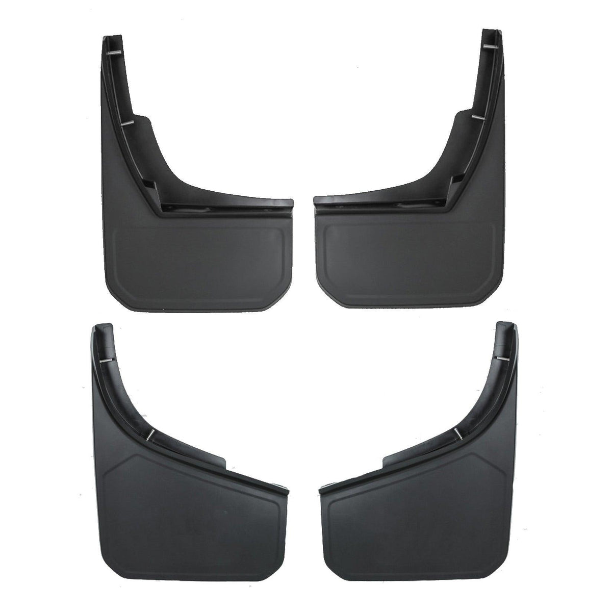 Land Rover Defender L663 90 & 110 2020 Oem Style Classic Mud Flaps - 4pcs - Black