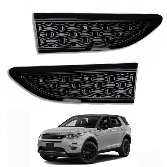 LAND ROVER DISCOVERY SPORT - DYNAMIC UPGRADE SIDE VENT GRILLES COVERS - BLACK - Storm Xccessories2