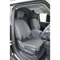 Landrover Defender L663 2020+ Front Seat Covers Pair - Black