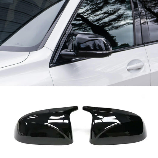 M STYLE MIRROR COVERS IN GLOSS BLACK FOR BMW X5 X6 X7 X3 G05 G06 G07 G01 - Storm Xccessories2