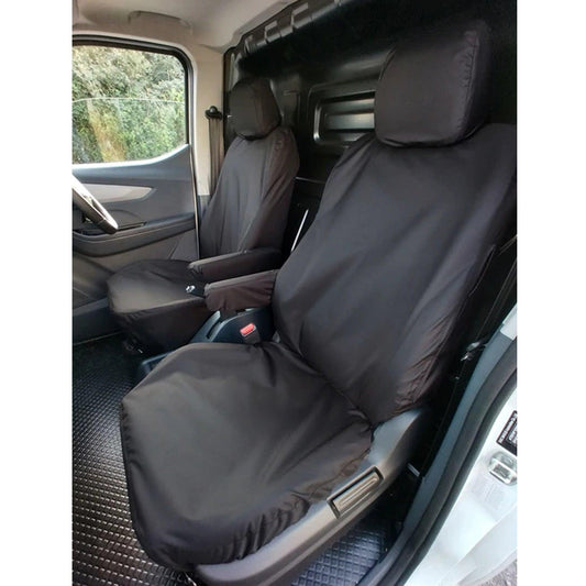 MAXUS eDELIEVER 3 2020+ – FRONT TAILORED SEAT COVERS – 2 SEAT - Storm Xccessories2