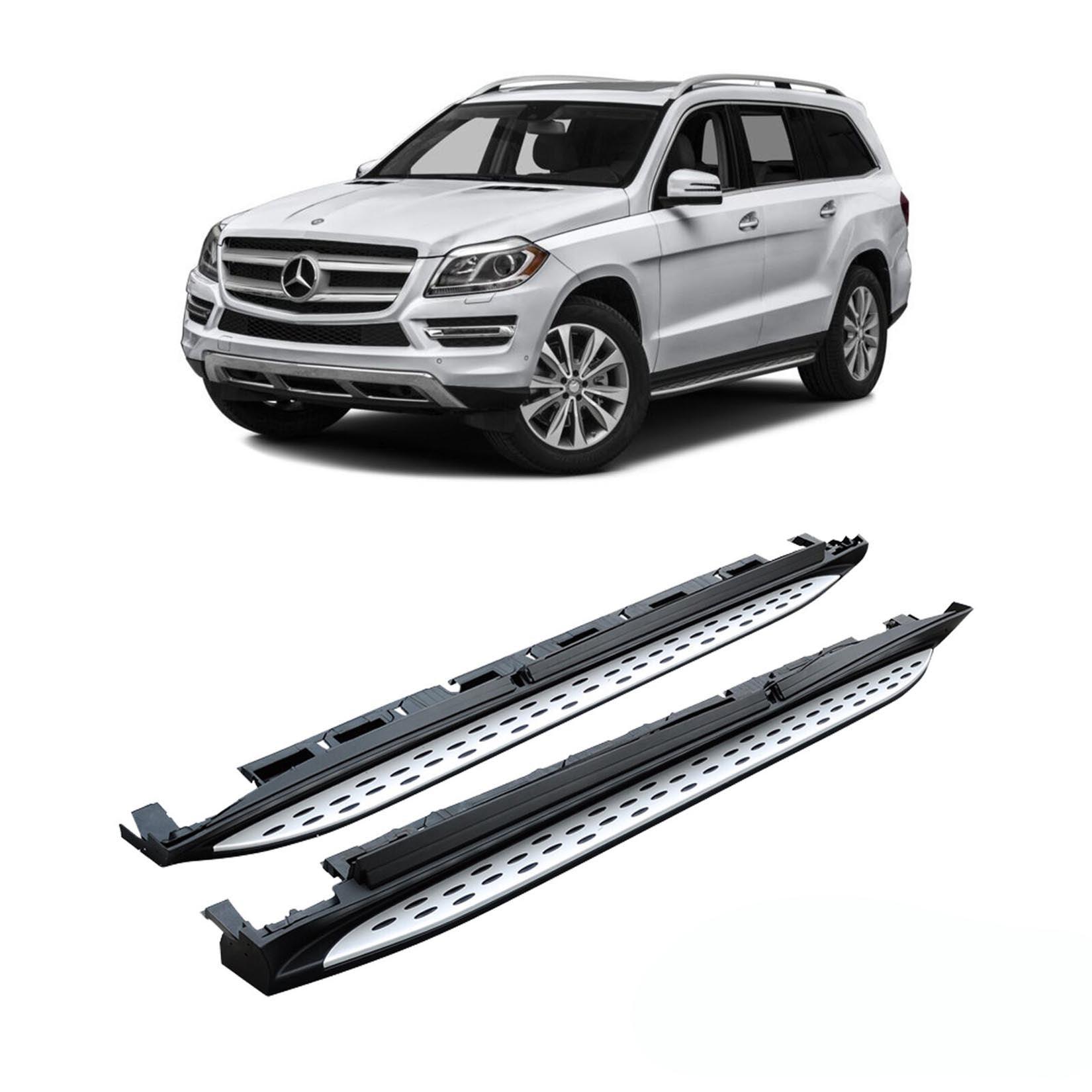 MERCEDES BENZ GL X166 2013 ON - OEM STYLE SIDE STEPS - INTEGRATED RUNNING BOARDS - Storm Xccessories2