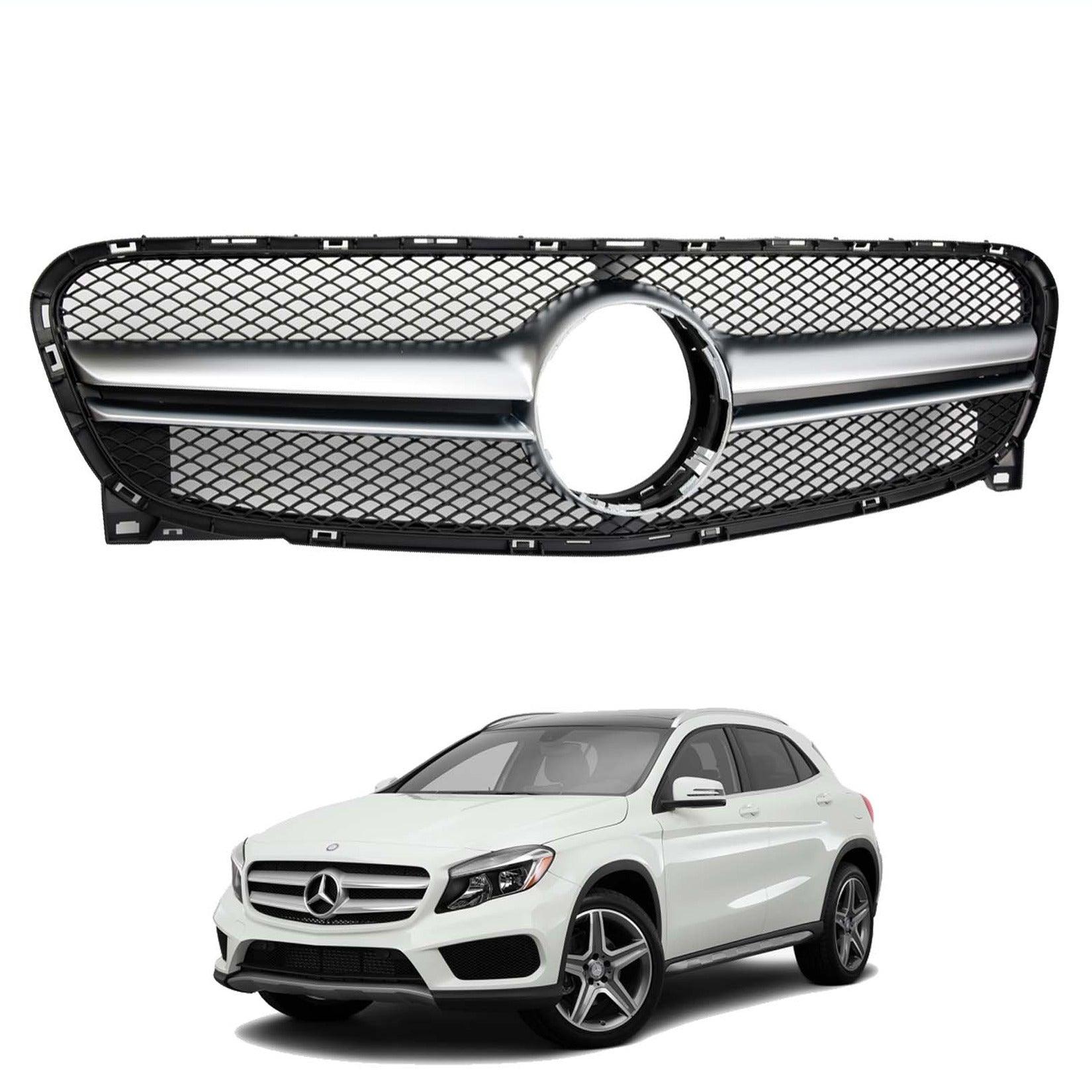 MERCEDES GLA X156 2014 - 2016 - AMG STYLE UPGRADE FRONT GRILLE - Storm Xccessories2