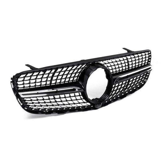 MERCEDES GLC X253 2015 ON - DIAMOND STYLE UPGRADE FRONT GRILLE - Storm Xccessories2