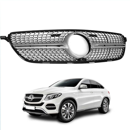 MERCEDES GLE COUPE C292 2015 ON - DIAMOND STYLE UPGRADE FRONT GRILLE - Storm Xccessories2
