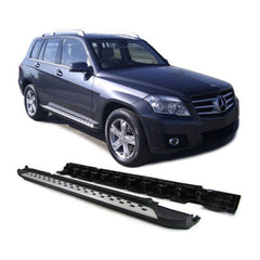 MERCEDES GLK X204 - 2008 - 2015 - OE STYLE INTEGRATED RUNNING BOARDS - SIDE STEPS - PAIR - Storm Xccessories2