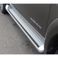 MITSUBISHI L200 SERIES 4 - 5- 6 - OE STYLE SIDE STEPS - SILVER - Storm Xccessories2