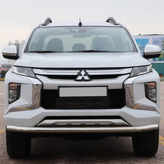 MITSUBISHI L200 SERIES 6 2019 ON - CITY SPOILER BAR -SINGLE DECK - STAINLESS STEEL - Storm Xccessories2