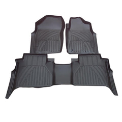 Nissan Navara Np300 2016 On - 3d Tailored Mud Mats - Automatic - Black - Mudblock