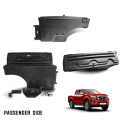 NISSAN NAVARA NP300- SWING STORAGE CASE TOOL BOX SWINGBOX – PASSENGER SIDE - Storm Xccessories2